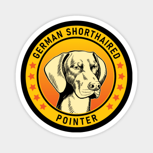 German Shorthaired Pointer Dog Portrait Magnet